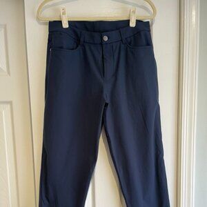Men's Lululemon ABC Pants - Size 32 - Navy